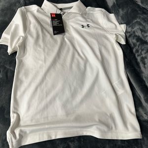 Boys Under Armour polo size medium